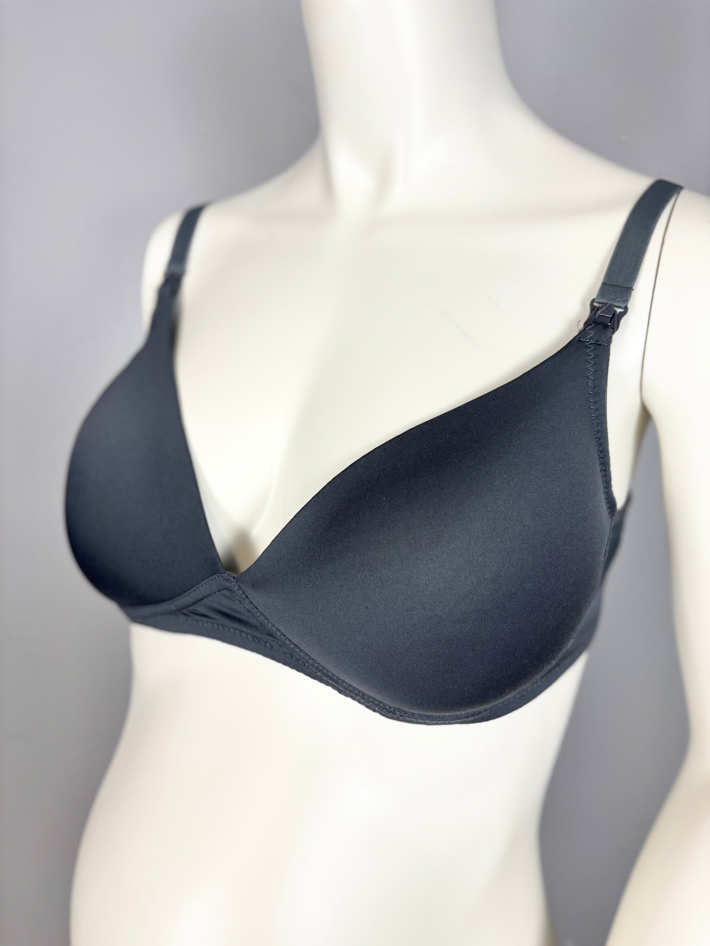 L/38C - George Charcoal Grey Nursing Bra