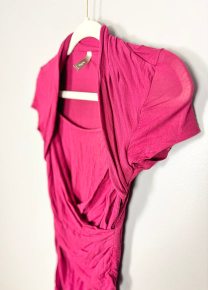 XS - Thyme Cranberry Nursing-Friendly Shirt