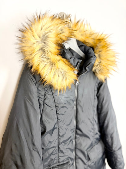 XL - Modern Eternity Quilted Black Puffer Jacket