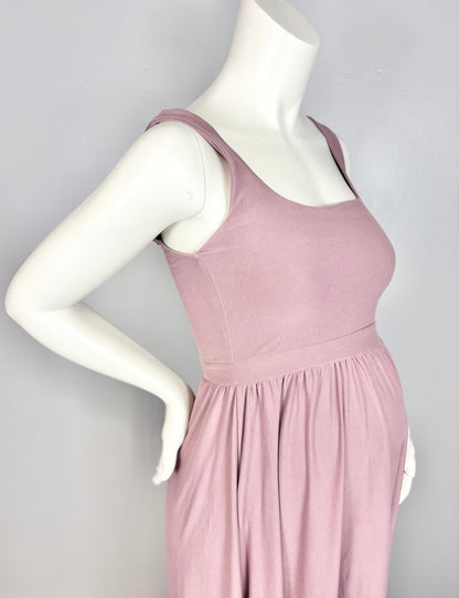 M - Ardene Dusty Rose Slit-Front Dress