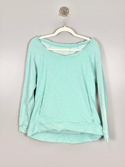L - Danskin Teal Sweatshirt