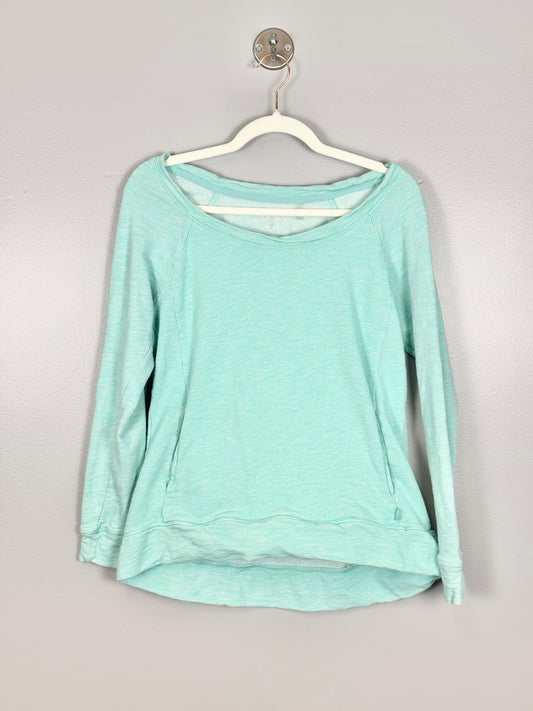 L - Danskin Teal Sweatshirt