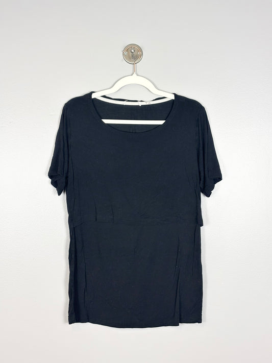 M - Smallshow Black Nursing Shirt