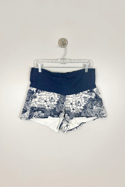 M - Old Navy Tropical Print Sweat Shorts