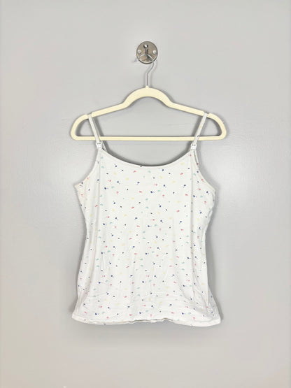 L - Thyme Tiny Florals Nursing Tank