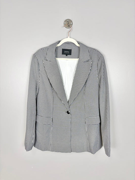 L - Roly Poly Black & White Blazer