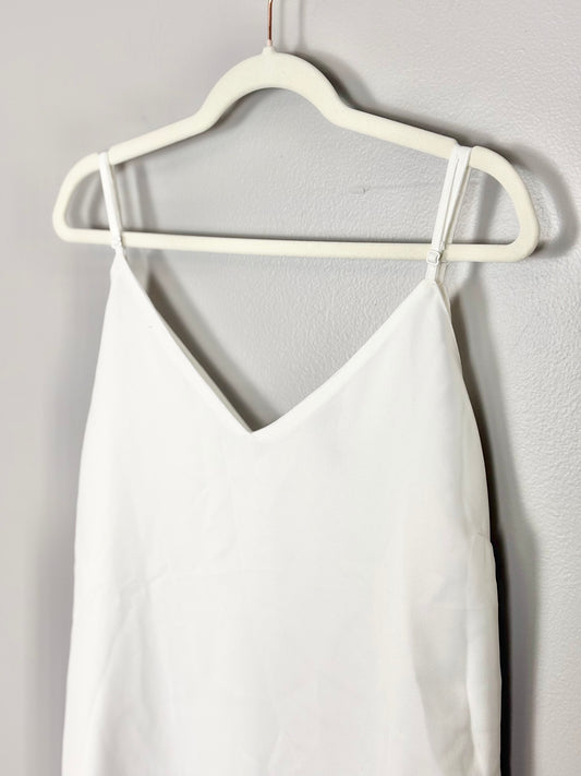 L/Size 12 - Asos White Maternity Camisole
