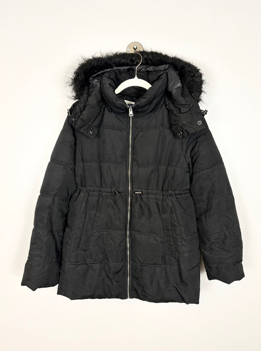 S - Old Navy Black Maternity Puffer Jacket