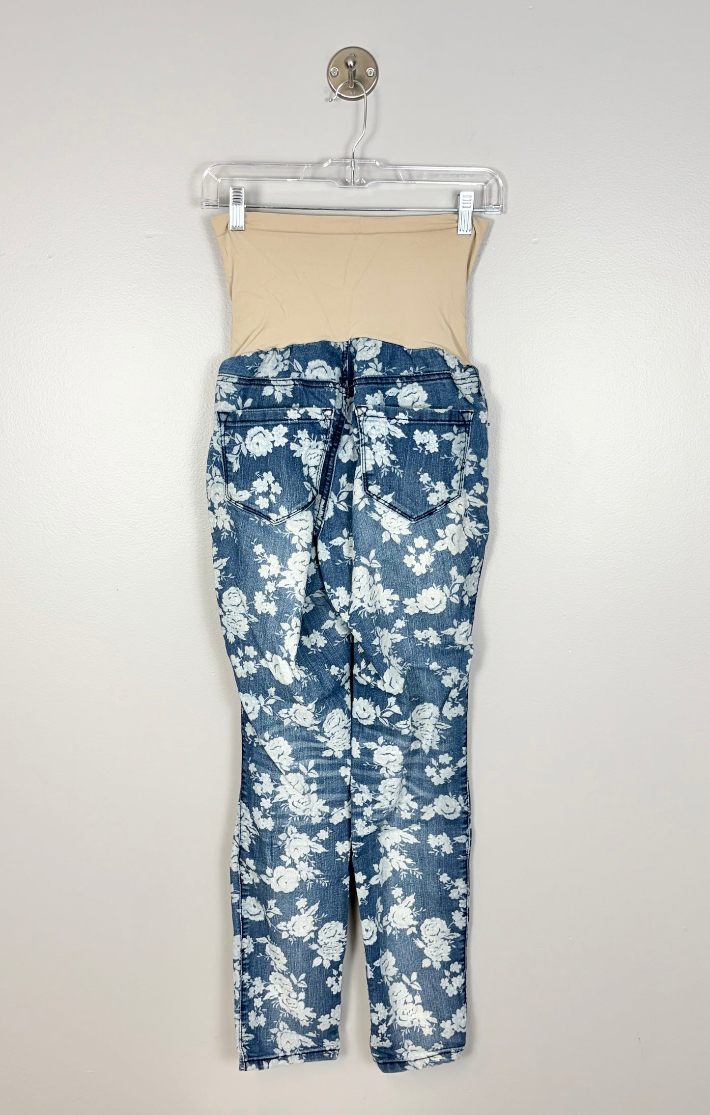M - Fade to Blue Floral Denim