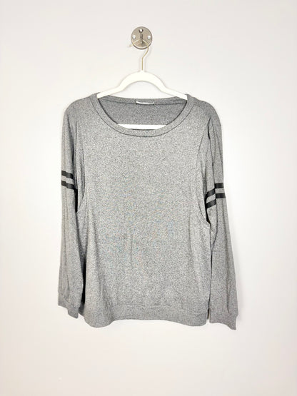 L - Dark Grey Longsleeve Nursing Shirt