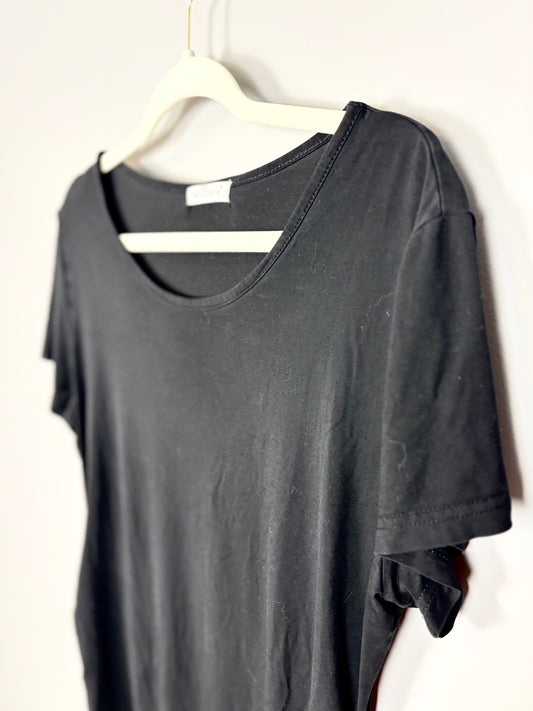 L - Smallshow Fitted Black Shirt
