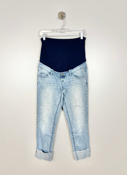 S - Thyme Lightwash Cuffed Jeans