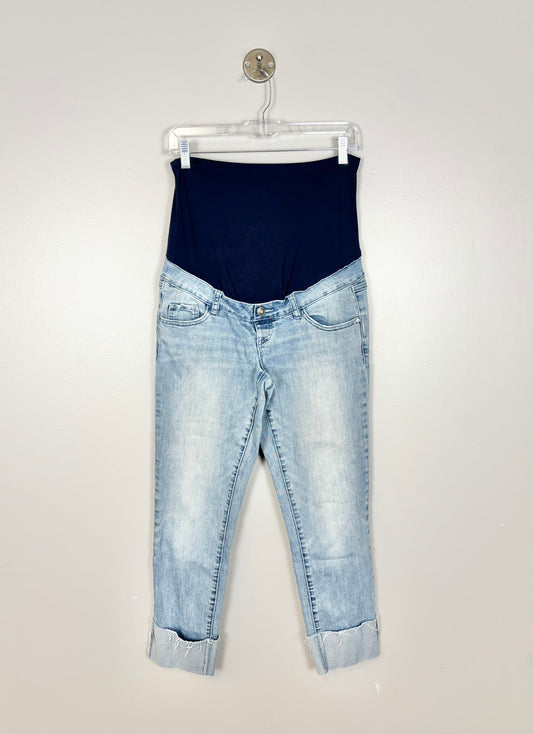 S - Thyme Lightwash Cuffed Jeans