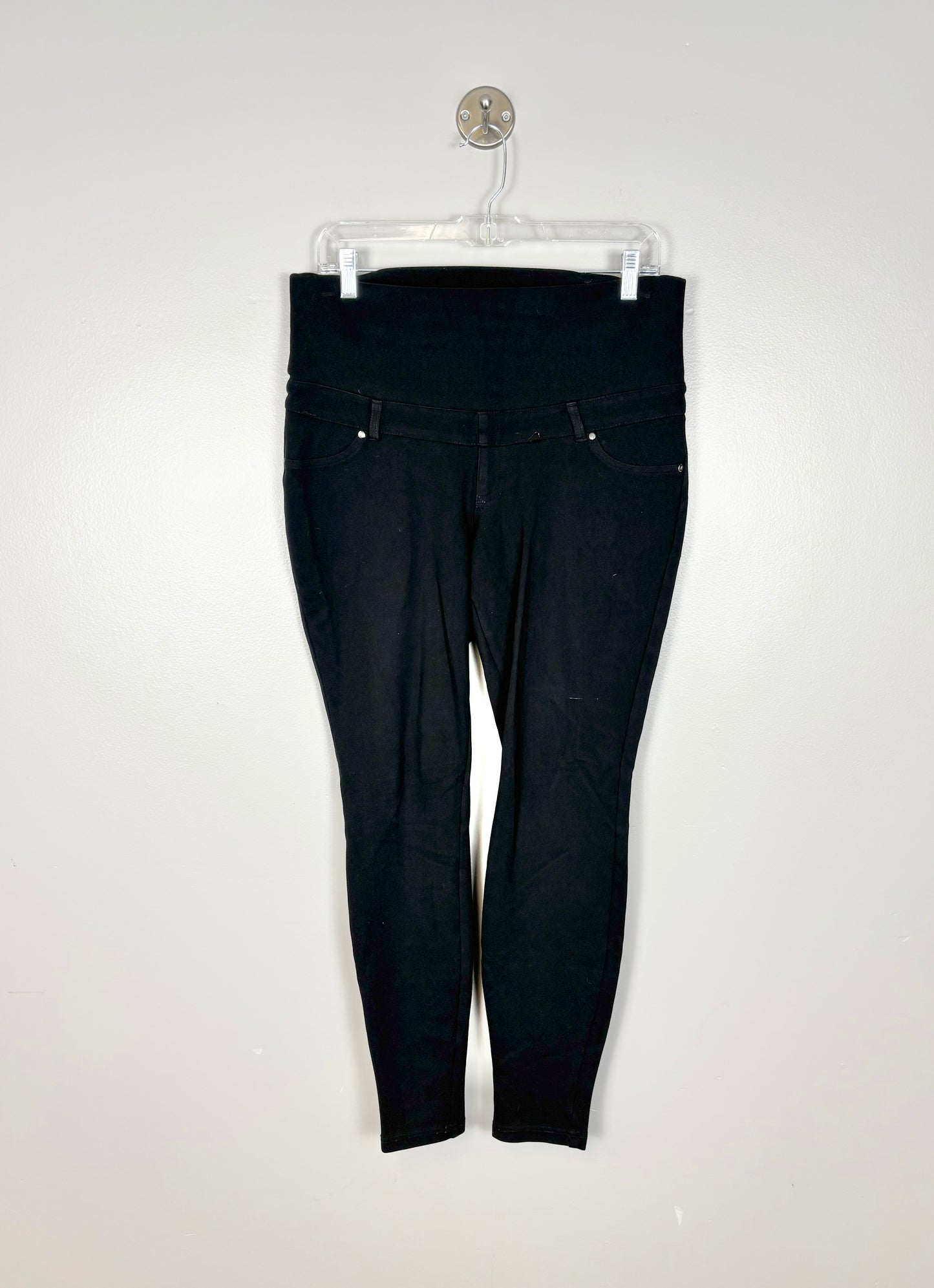 M - Thyme Black Stretch Skinny Dress Pant