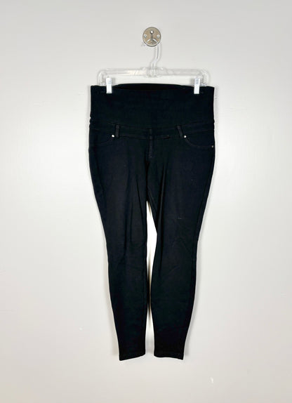 M - Thyme Black Stretch Skinny Dress Pant