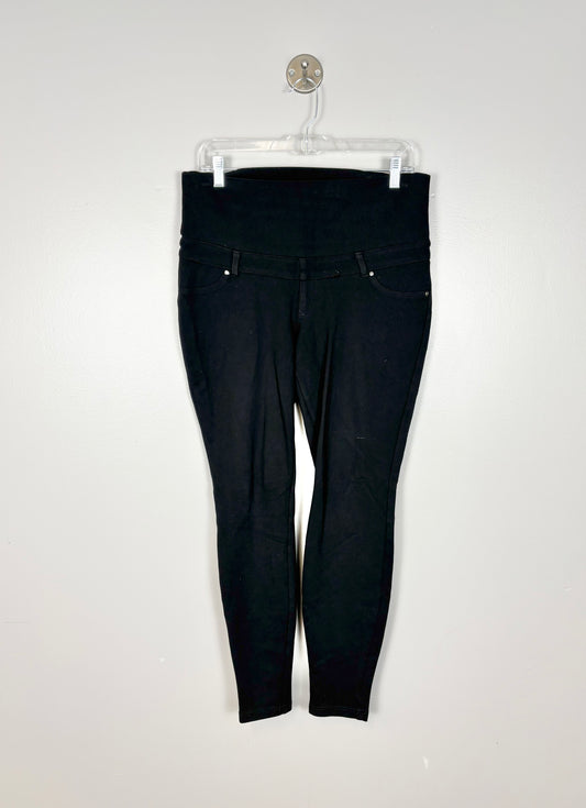 M - Thyme Black Stretch Skinny Dress Pant