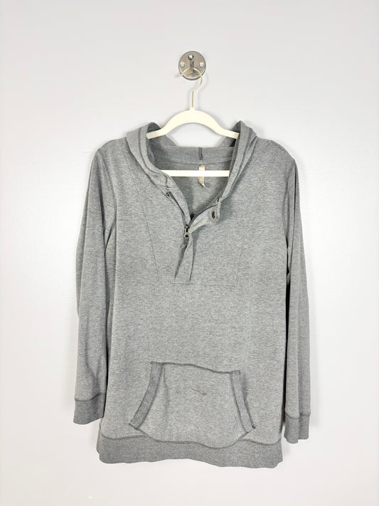 XL - Thyme Grey Nursing Hoodie
