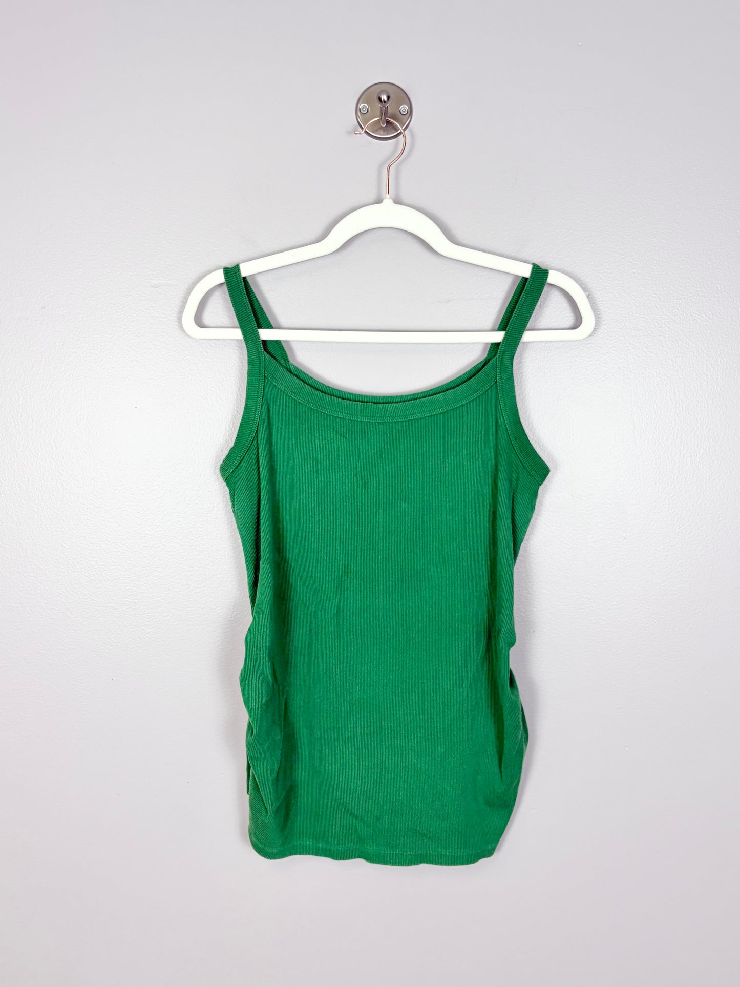 L - Old Navy Ribbed Kelly Green Fitted Tank