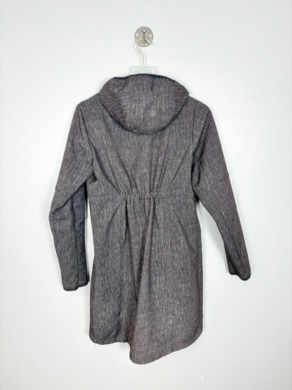 XXS - Thyme Dark Grey Winter Coat w/Panel