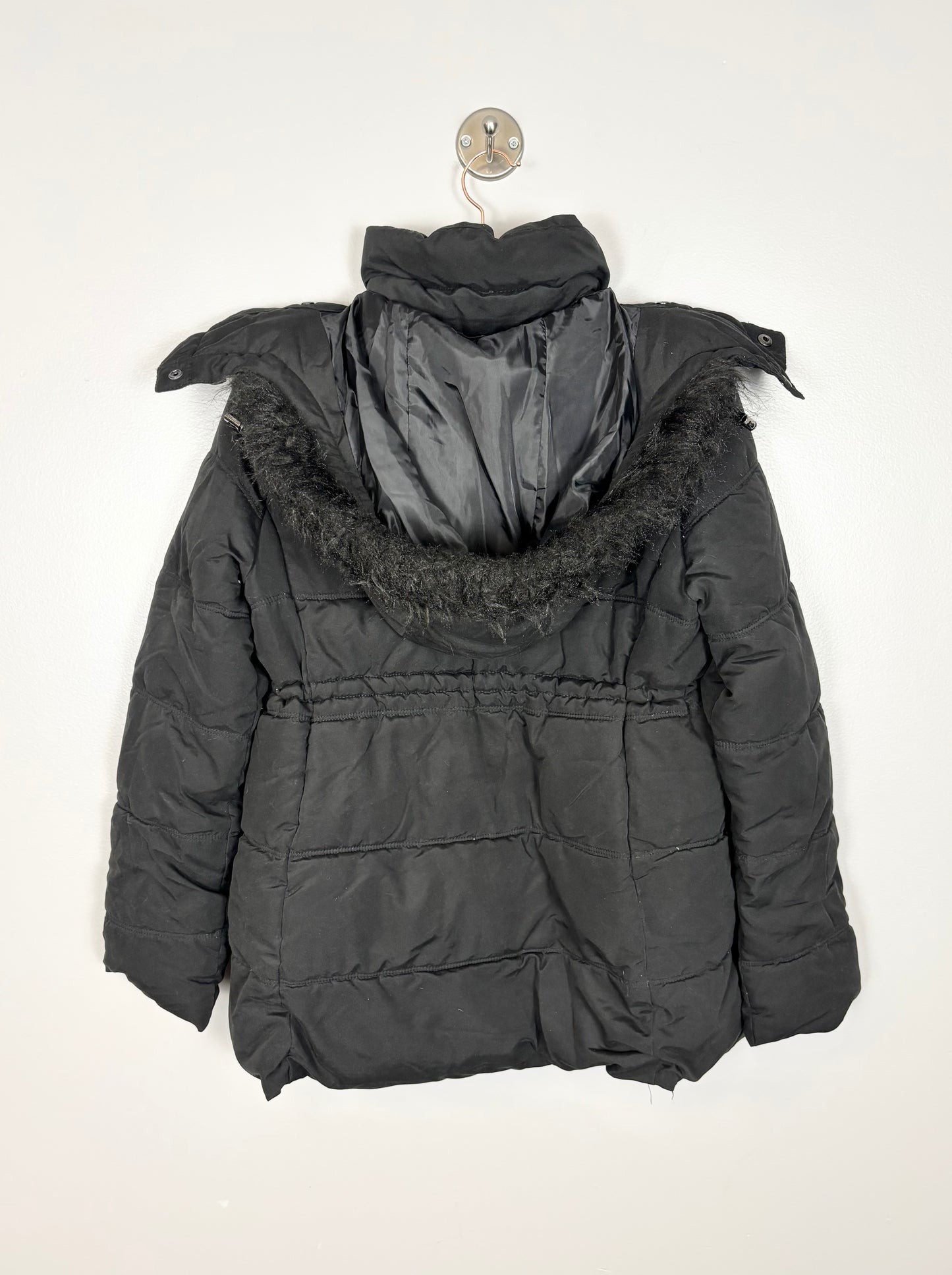 S - Old Navy Black Maternity Puffer Jacket