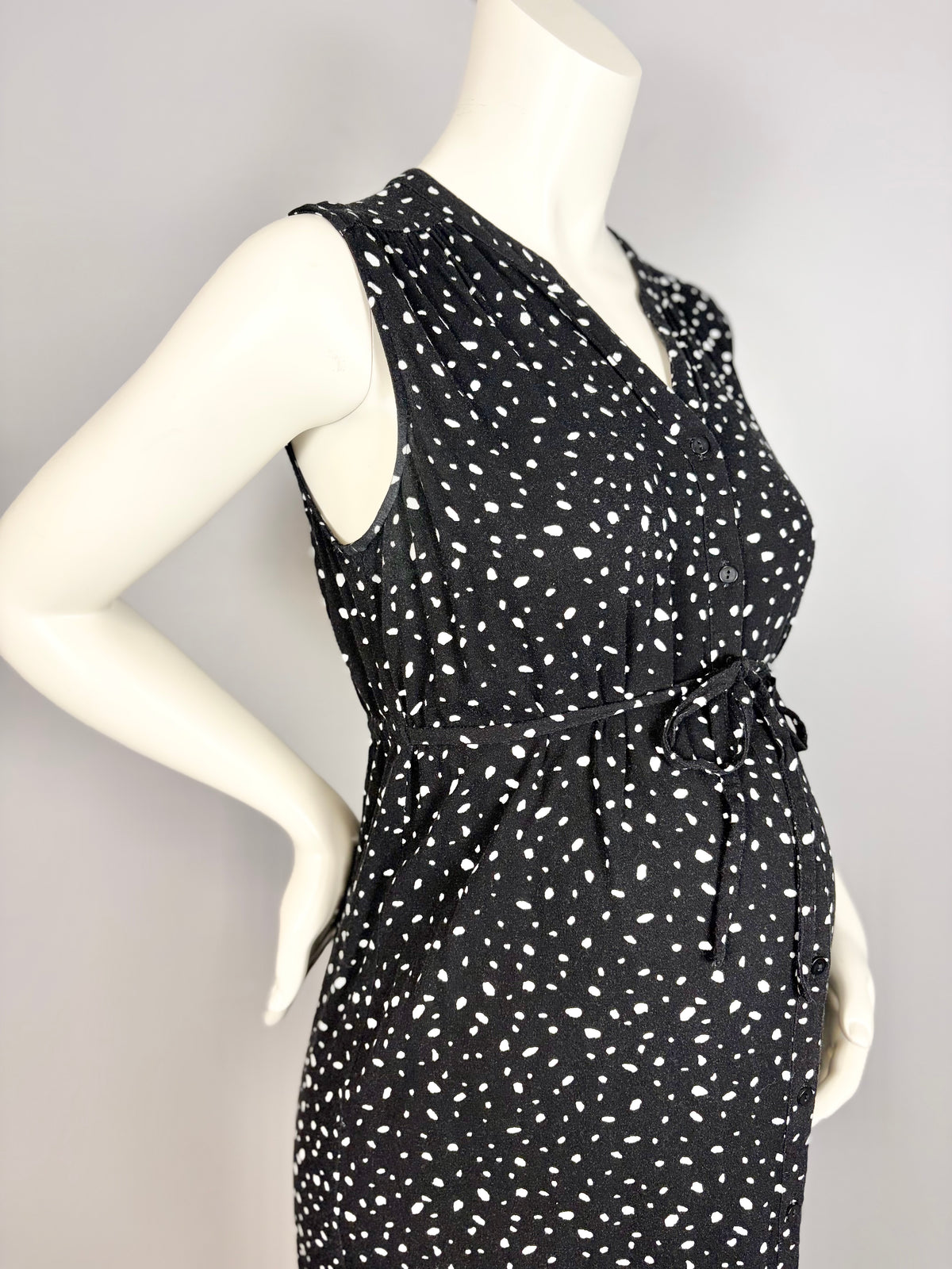 M - Ripe Polka Dot Shirt Dress