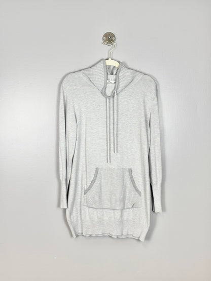 XL - Thyme Grey Kangaroo Maternity Sweater