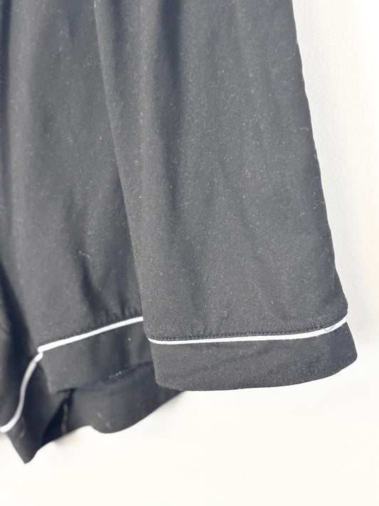 L - Tahari Black Sleep Set