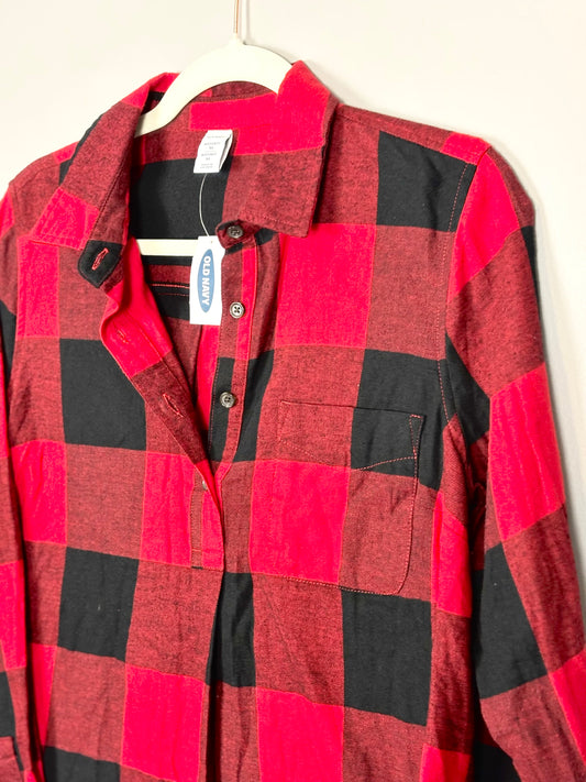 M - Old Navy Buffalo Plaid Shirt