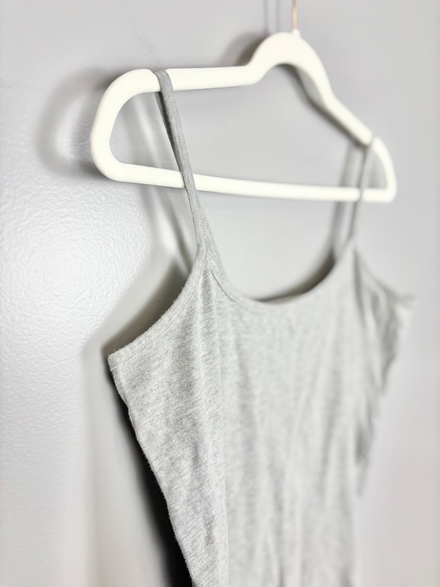 L - Motherhood Grey Layering Tank
