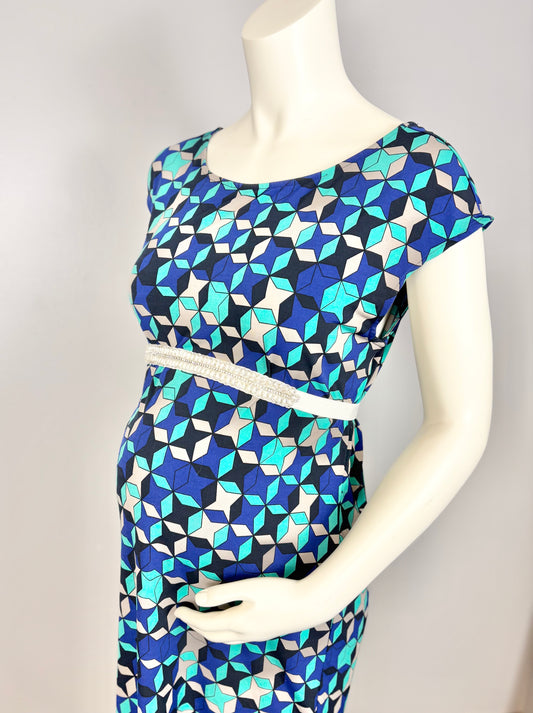 L - Banana Republic Geometric Shift Dress