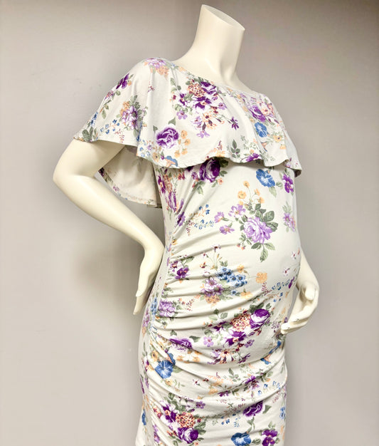 L - Hello Miz Floral Bodycon Dress