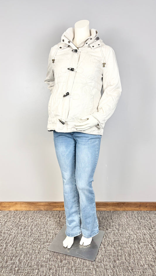 M - Motherhood Cream Toggle Jacket