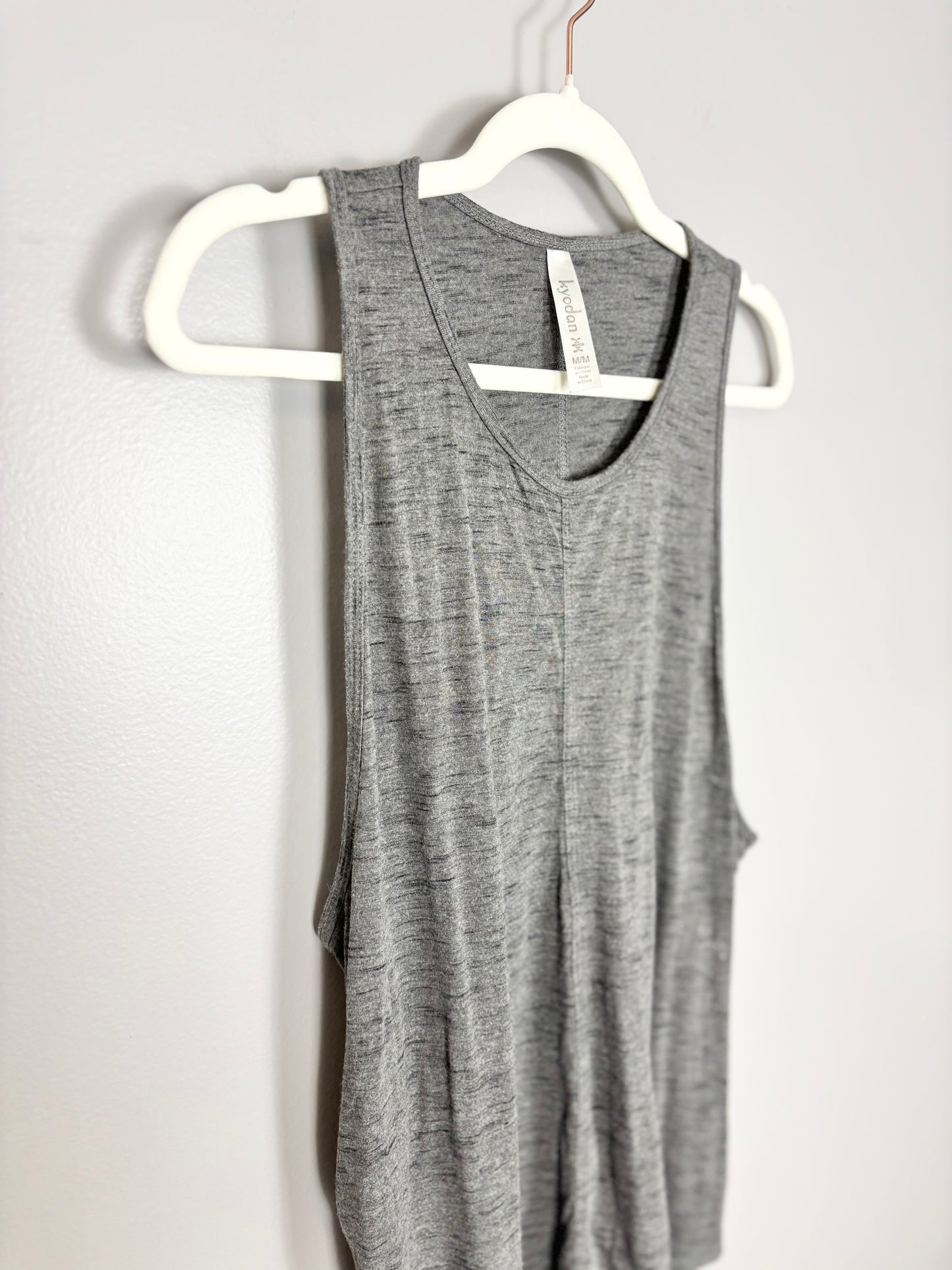 M - Kyodan Grey Athletic Tank