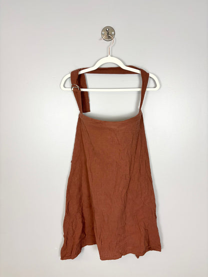 One Size - Rust Waffle Nursing Cover