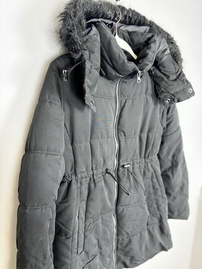 S - Old Navy Black Maternity Puffer Jacket