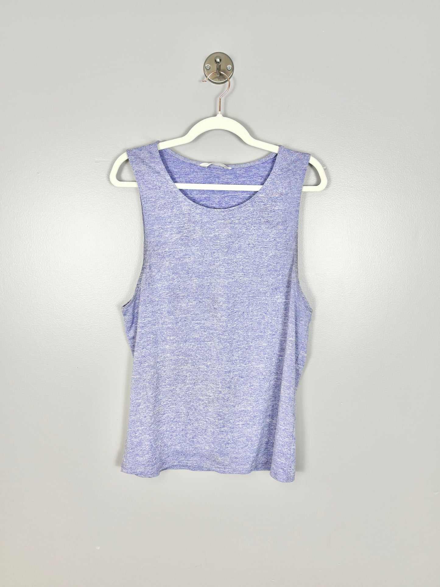 M - Cadenshae Purple Athletic Tank