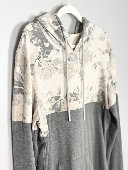 XL - Bearsland Muted Florals Nursing Hoodie