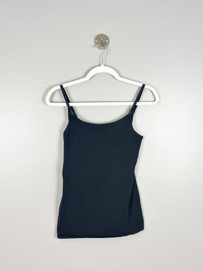 S - Thyme Black Nursing Tank