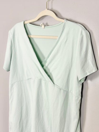 XL - Hello Miz Soft Green Shirt