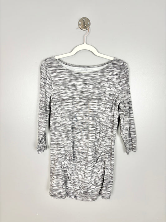 M - Motherhood Grey Blurred Lines Shirt