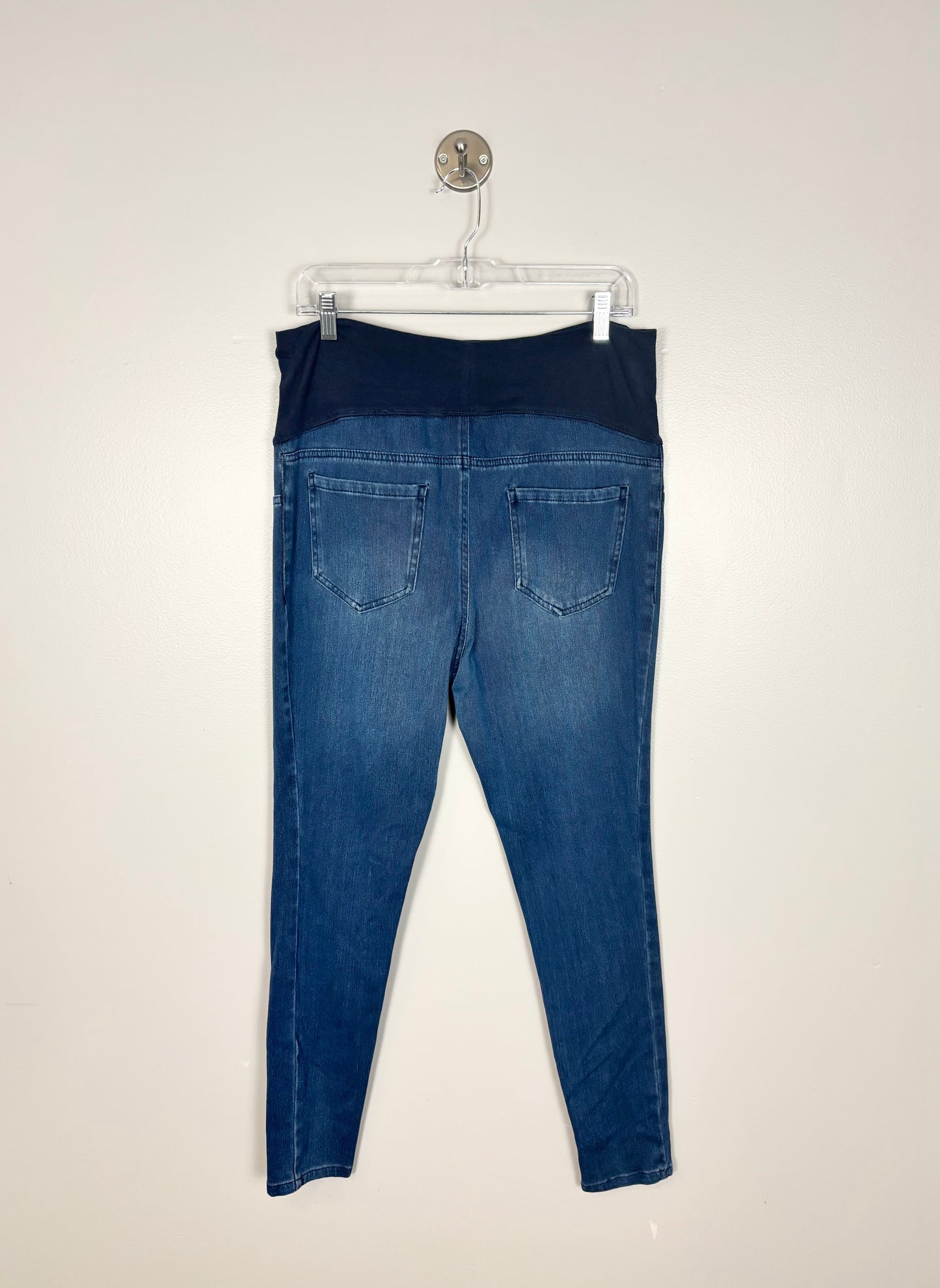 L - Paisley Sky Blue Jegging