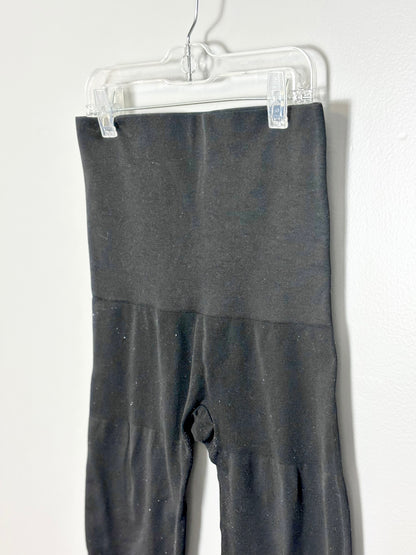 S/M - Preggo Black Crop Leggings