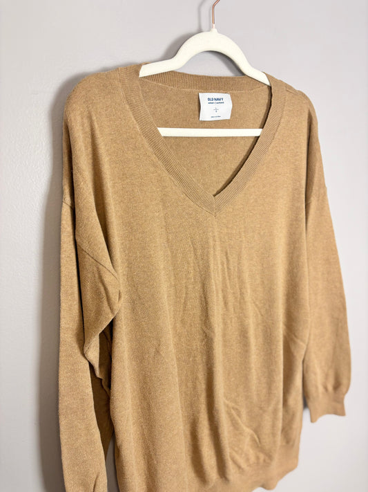 L - Old Navy Caramel Sweater