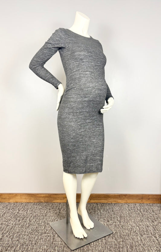 S - H & M Dark Grey Bodycon Dress