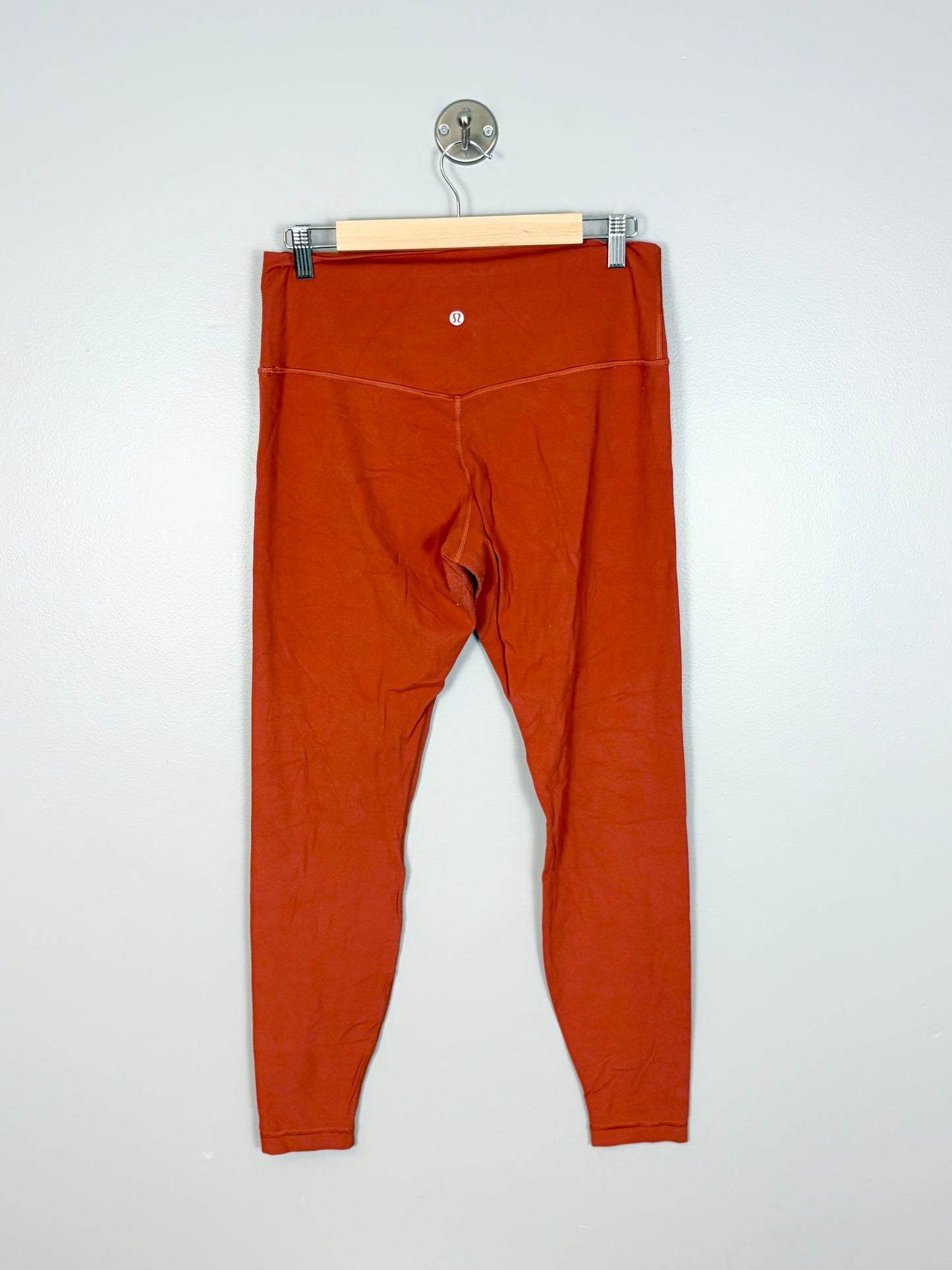 L - Lulu Burnt Orange Leggings