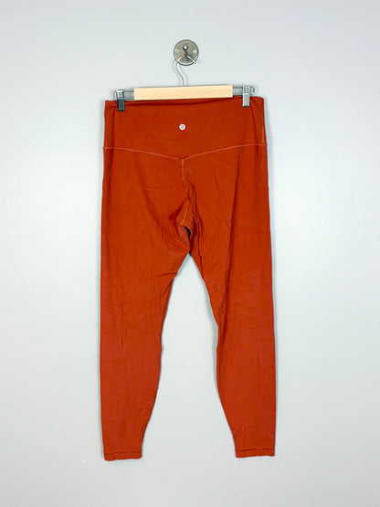 L - Lulu Burnt Orange Leggings