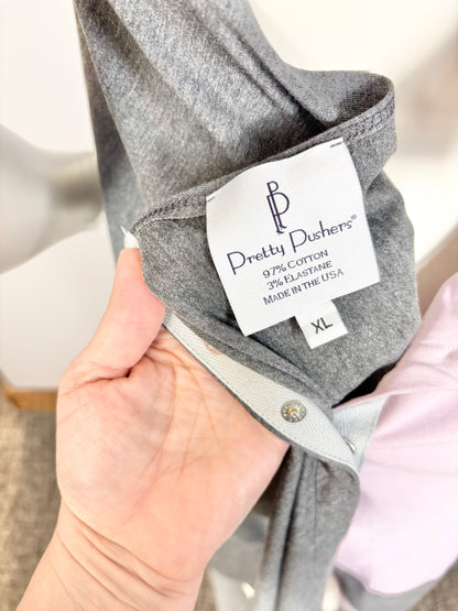 XL - Pretty Pushers Birthing Gown