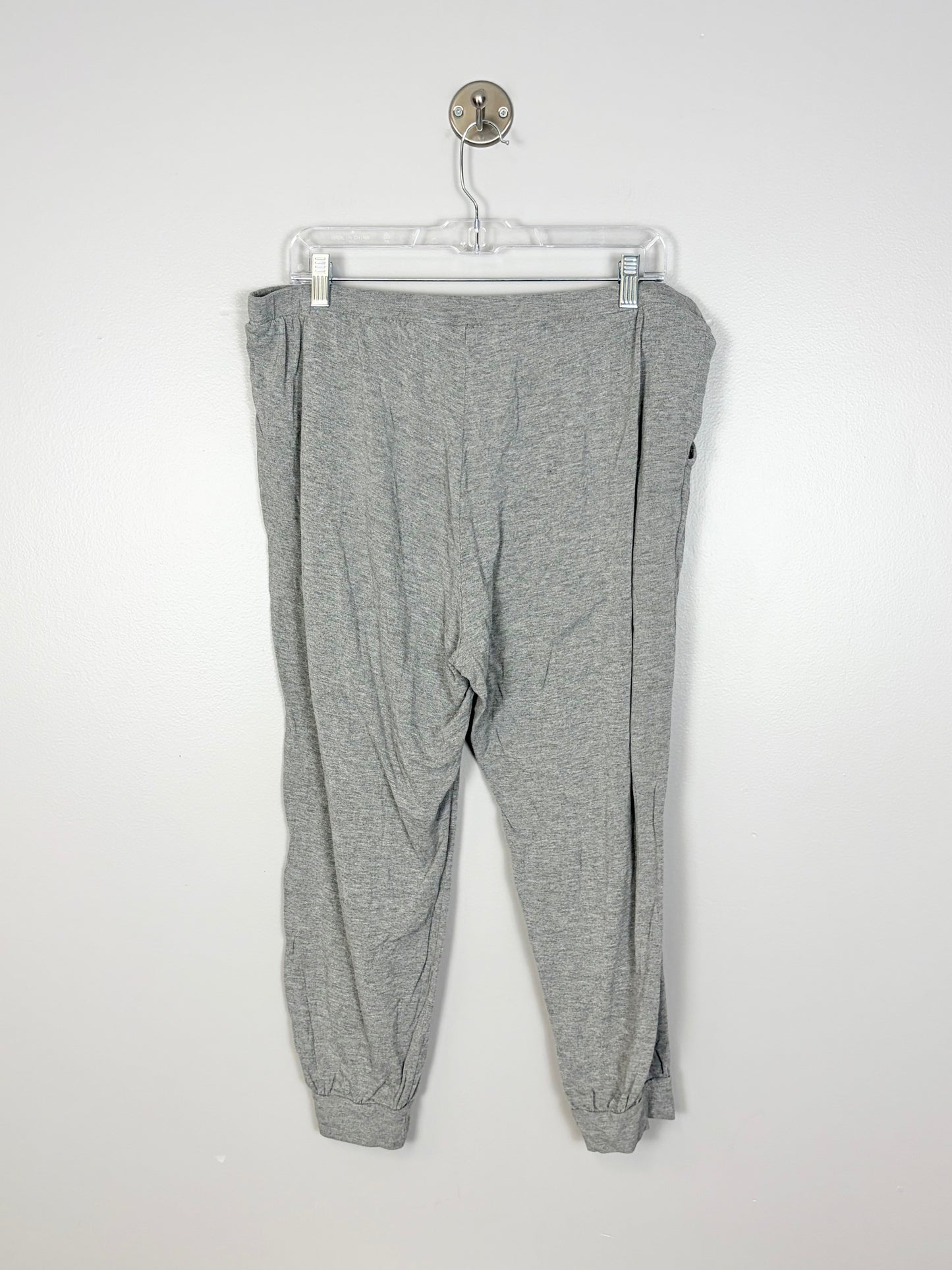 L - Old Navy Thin Grey Cuffed Lounge Pants