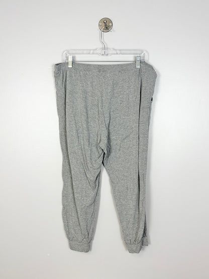L - Old Navy Thin Grey Cuffed Lounge Pants
