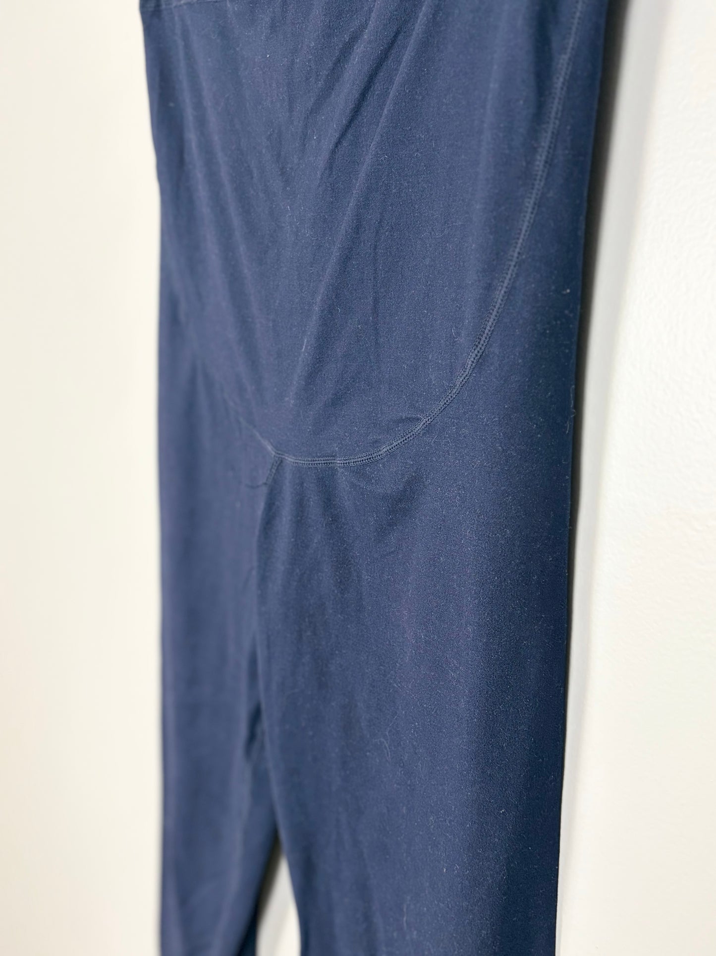 M - Soft Navy Adjustable Waist Leggings